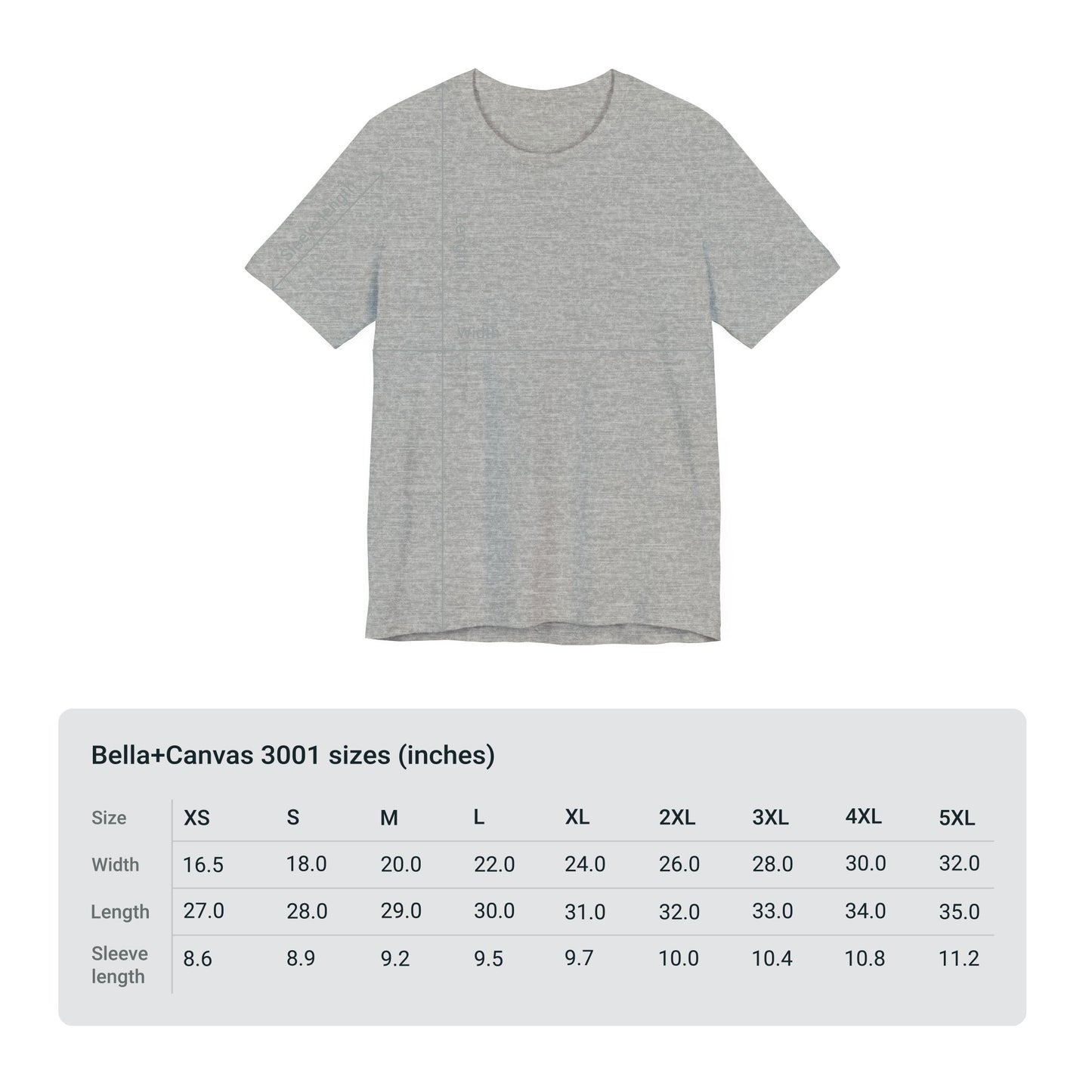 Heather Grey Logo Tee