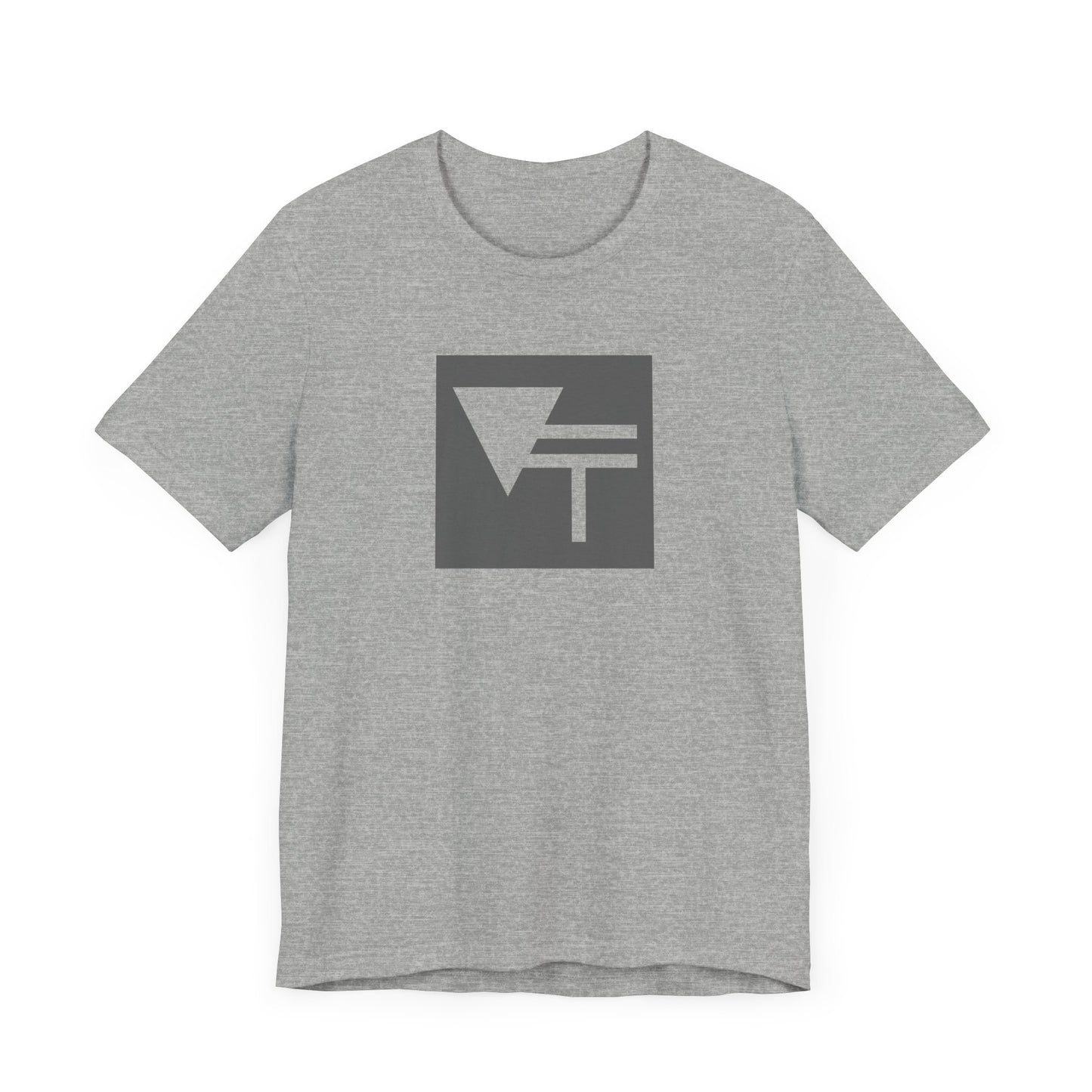 Heather Grey Logo Tee